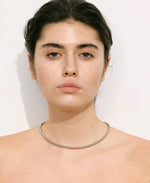 Colar Prata 925 Rígido com Fecho Magnético – Sofisticação Contemporânea | Saint Carvalho