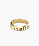 Anel Charlotte Élise em Ouro 18K – Design Esculpido e Elegância Contemporânea | Saint Carvalho