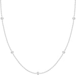 Colar Fio Dourado com Cristais Naturais 5