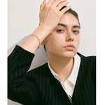 Pulseira Prata 925 com Elos e Corações Polidos – Delicadeza Essencial | Saint Carvalho