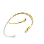 Bracelete Dourado Gota Solar – Pulseira de Braço Feminina Ajustável