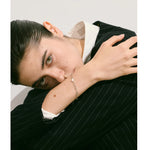 Pulseira Prata 925 com Elos e Corações Polidos – Delicadeza Essencial | Saint Carvalho