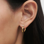 Brinco Verona Bold Banhado a Ouro 18k | Saint Carvalho