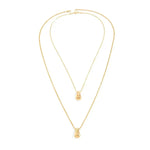 Colar Lumière Drop — Ouro Premium