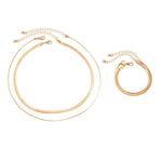 Conjunto Riviera Dourado – Colares e Pulseira Saint Carvalho