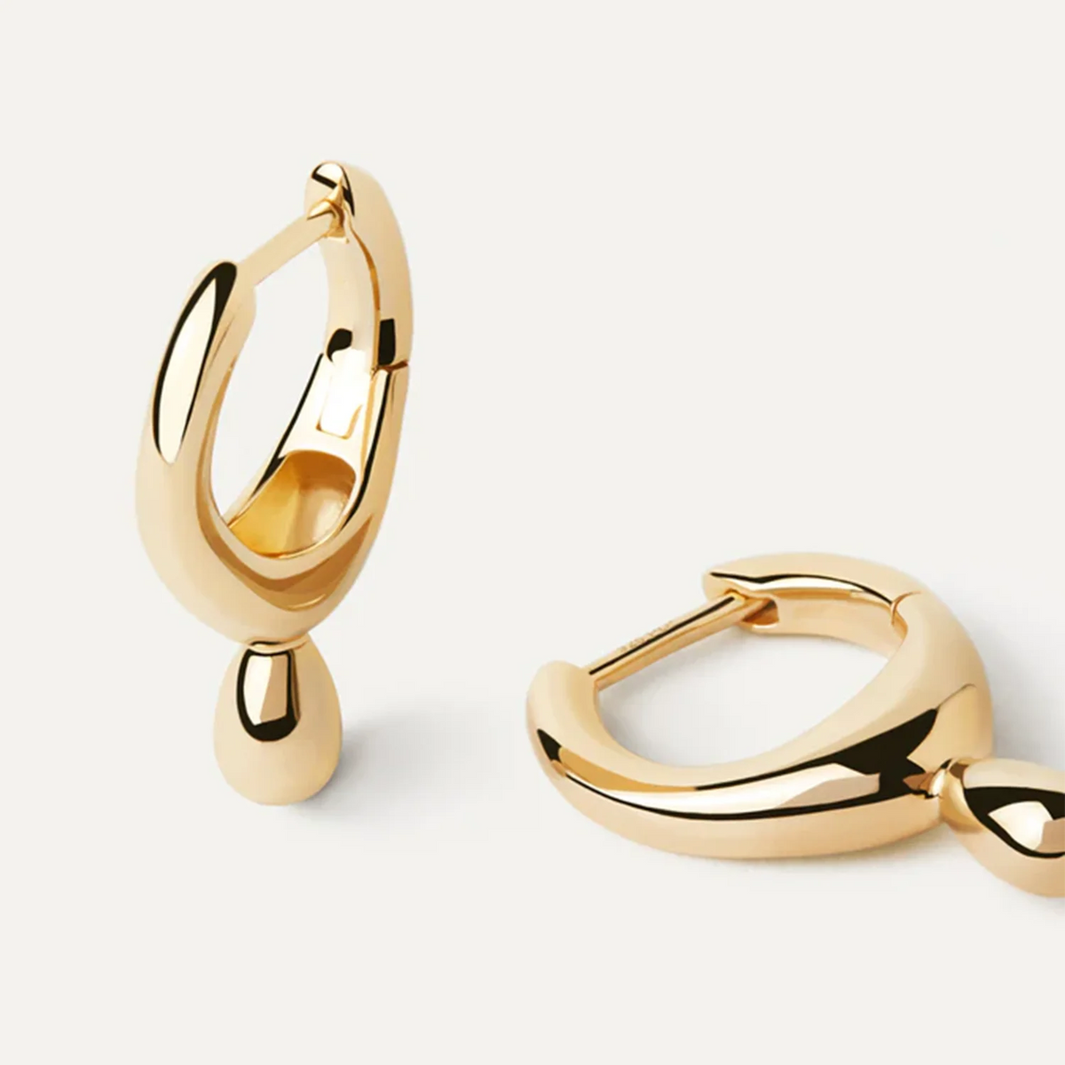 Brinco Verona Luxe Argola Banhada a Ouro 18k | Saint Carvalho