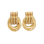 Brinco Argola Dupla em Ouro 18k – Design Marcante e Atemporal | Saint Carvalho