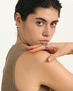 Anel Prata 925 Curvado Duplo Polido – Elegância Escultural | Saint Carvalho