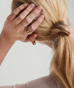 Anel Charlotte Puffy em Ouro 18k – Volume Orgânico e Sofisticação Escultural | Saint Carvalho