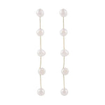 Brincos Longos com Pérolas em Cascata – Sofisticação Clássica & Modernidade | Saint Carvalho