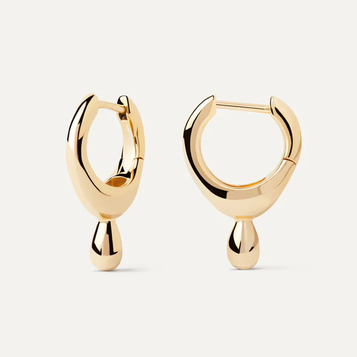 Brinco Verona Luxe Argola Banhada a Ouro 18k | Saint Carvalho