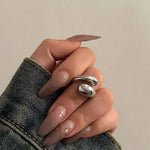 Anel Escultural Crossover – Design Contemporâneo Saint Carvalho