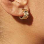 Brinco Aurora Curve Banhado a Ouro 18k | Saint Carvalho