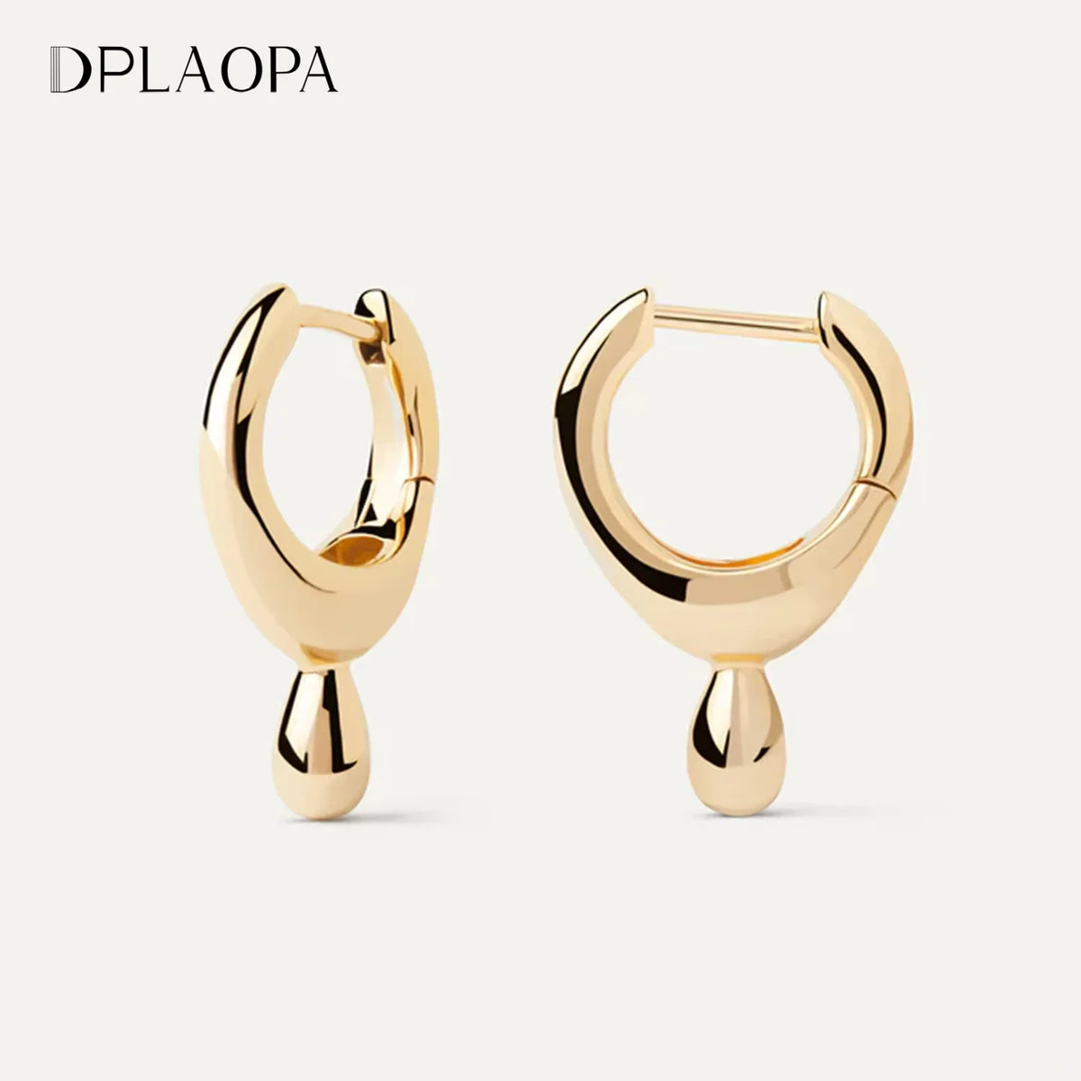 Brinco Verona Luxe Argola Banhada a Ouro 18k | Saint Carvalho