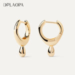 Brinco Verona Luxe Argola Banhada a Ouro 18k | Saint Carvalho
