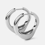 Brinco Argola Verona Pavé Banhado a Ouro 18k | Saint Carvalho